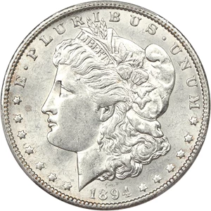 image for: 1894-O $1 PCGS AU58