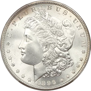 image for: 1896 $1 PCGS MS67