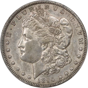 image for: 1895-O $1 PCGS AU50