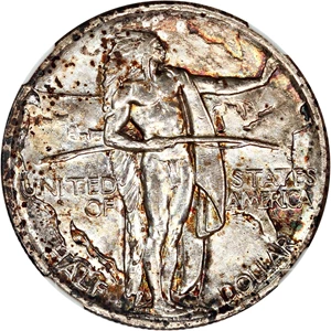 image for: 1926-S Oregon 50c NGC MS62