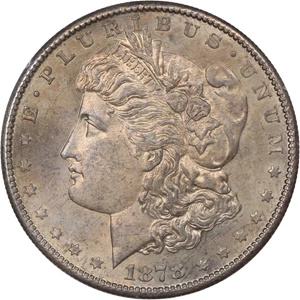 image for: 1878-S $1 PCGS MS64 (OGH Rattler Holder)
