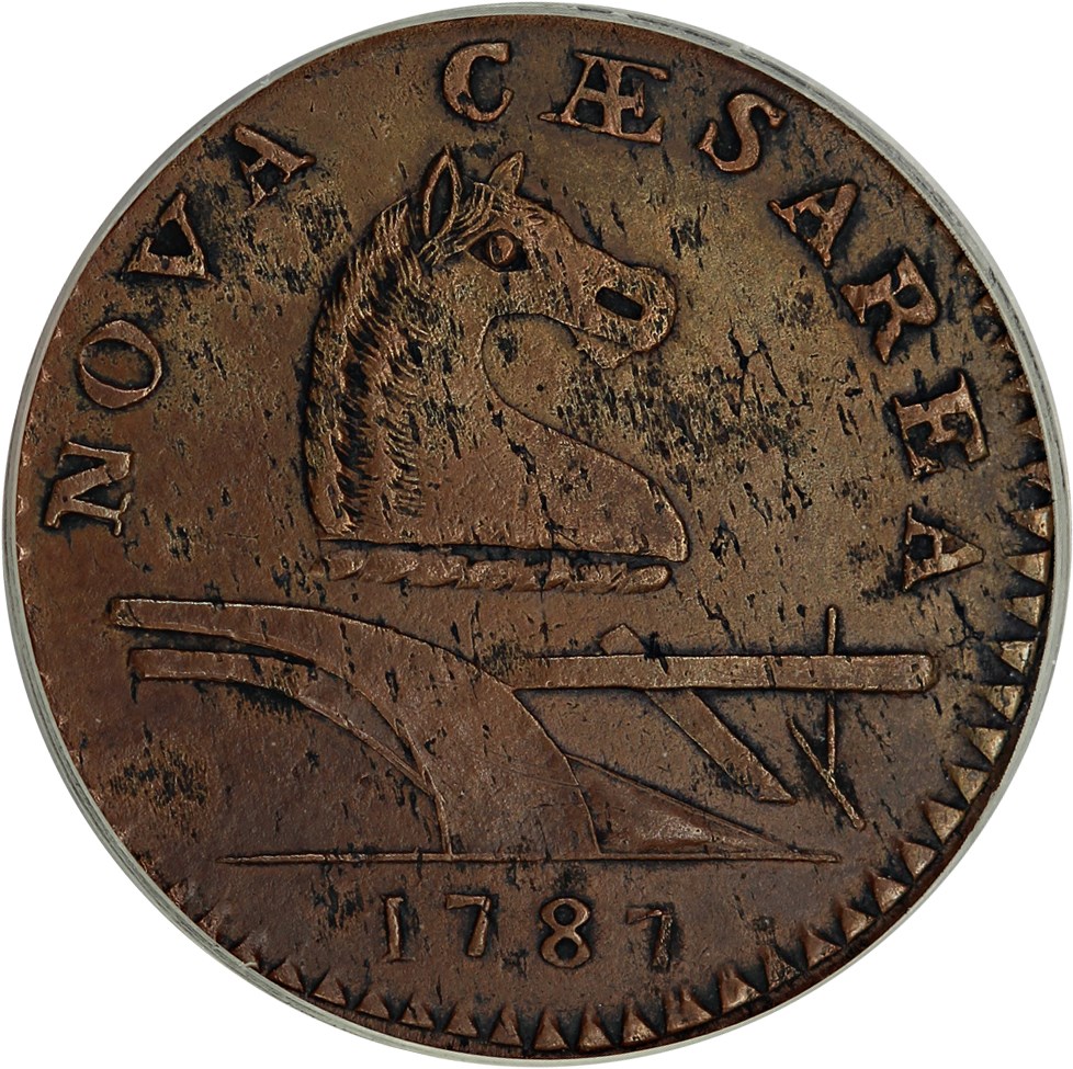 image for: 1787 New Jersey PCGS XF45 (Outline)