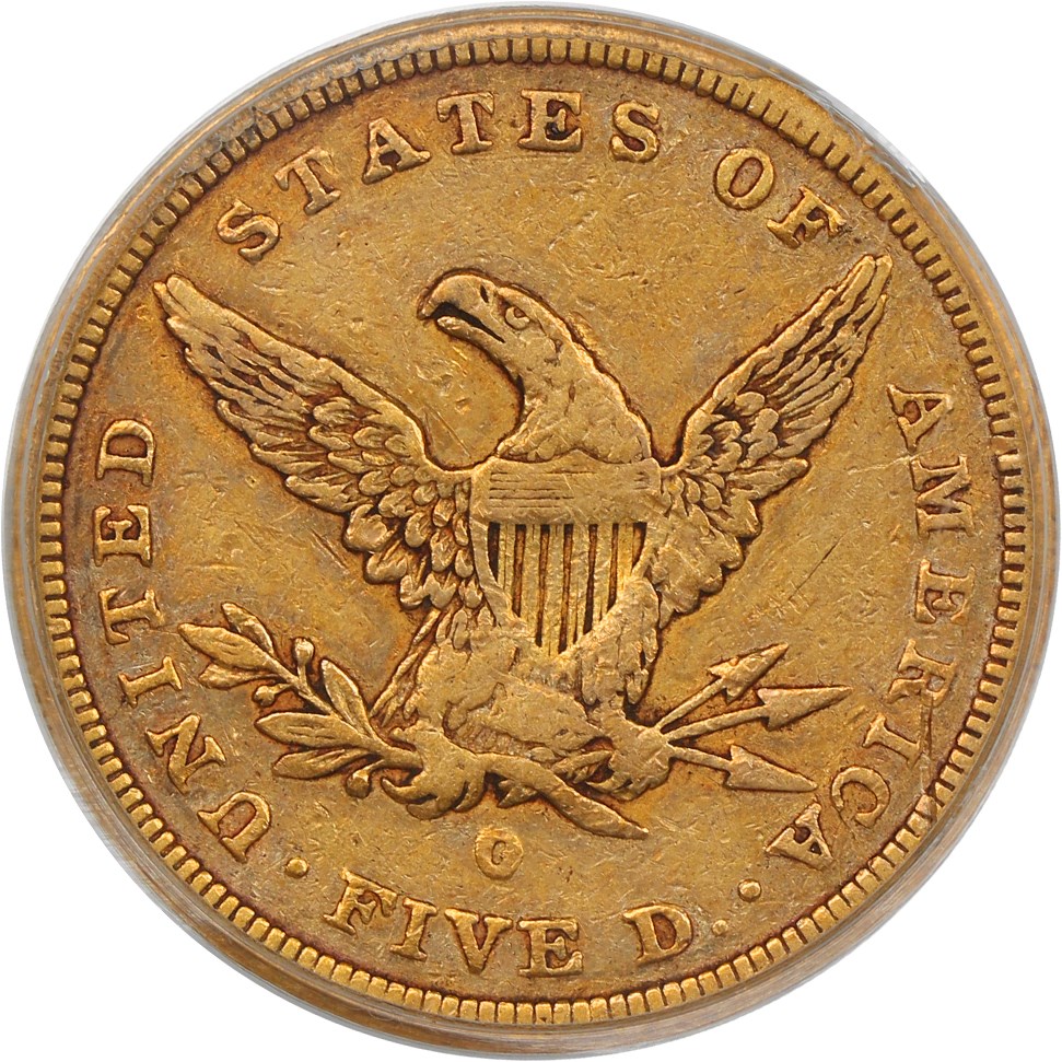 image for: 1842-O $5 PCGS VF20 (OGH)