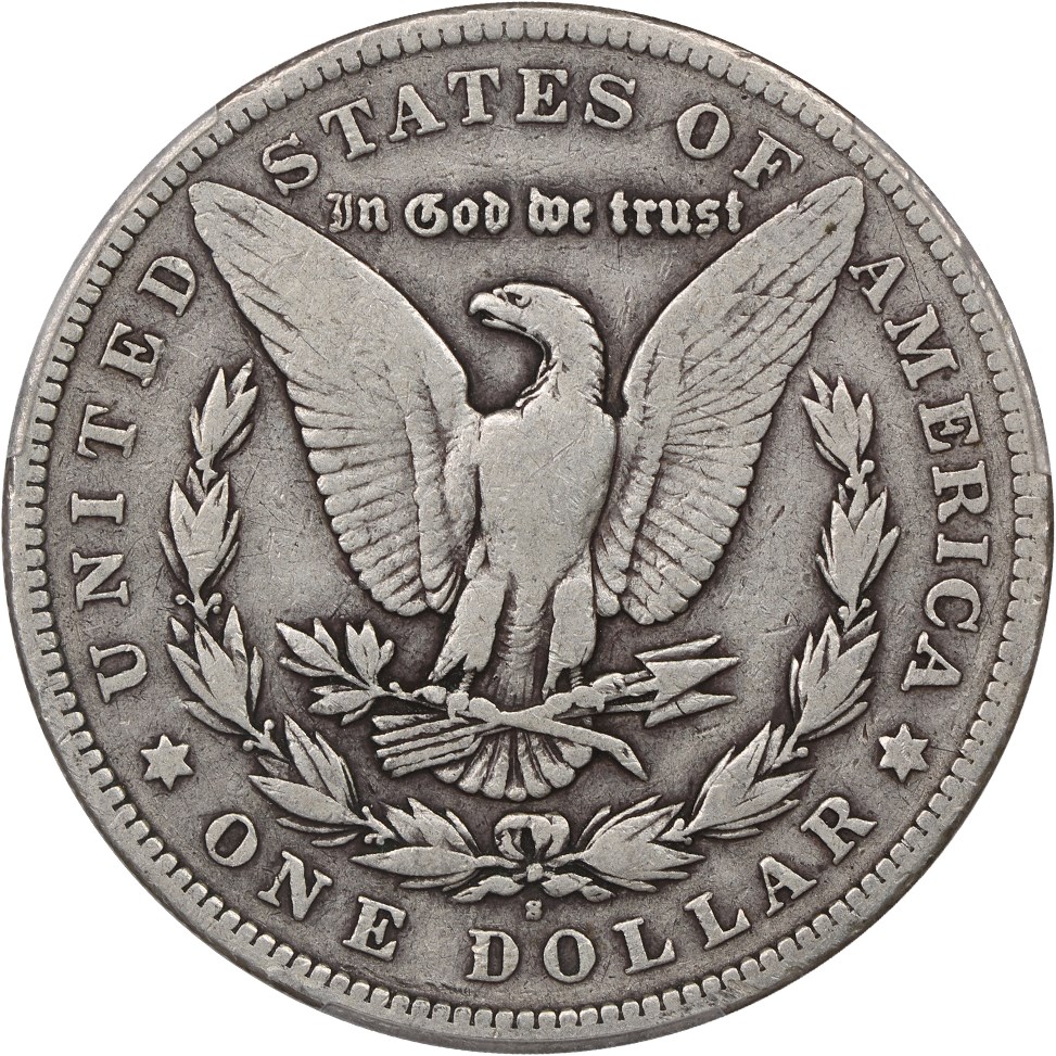 image for: 1903-S $1 PCGS VG-10 (Micro S, VAM-2)