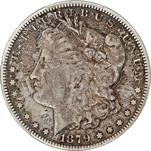 image for: 1879-CC $1 PCGS VF30