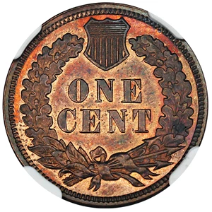 image for: 1892 1c NGC Proof 61 BN