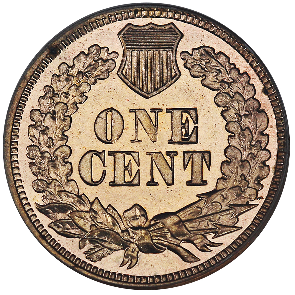 image for: 1868 1c PCGS Proof 64 RD CAM