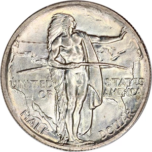 image for: 1938 Oregon 50c PCGS/CAC MS65 (OGH Rattler Holder)