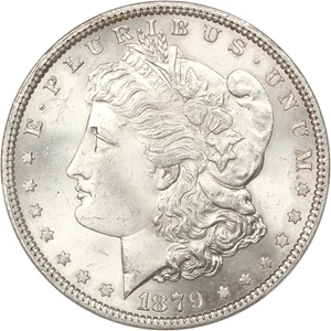 image for: 1879 $1 PCGS MS64