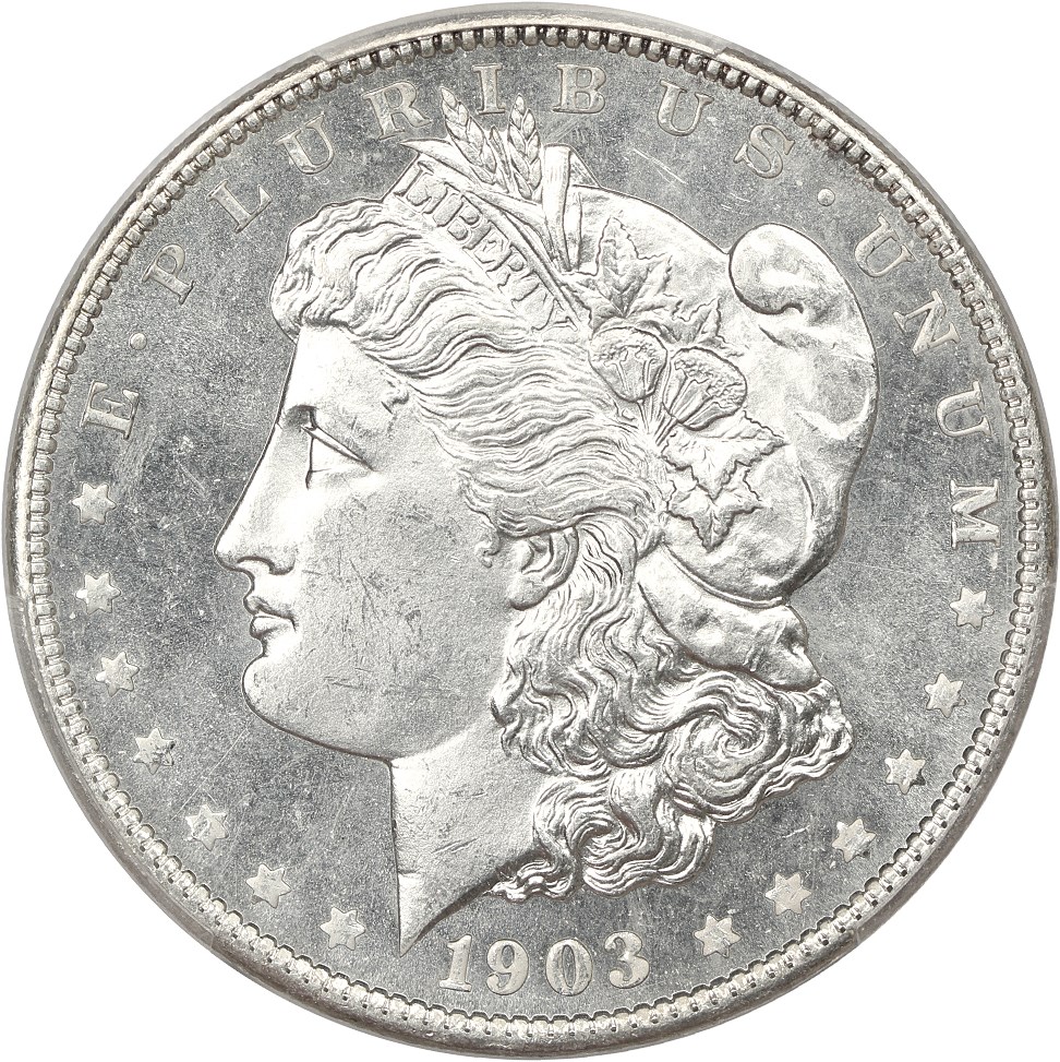 image for: 1903-O $1 PCGS/CAC MS65+ PL