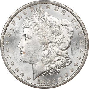 image for: 1882-CC $1 PCGS MS61