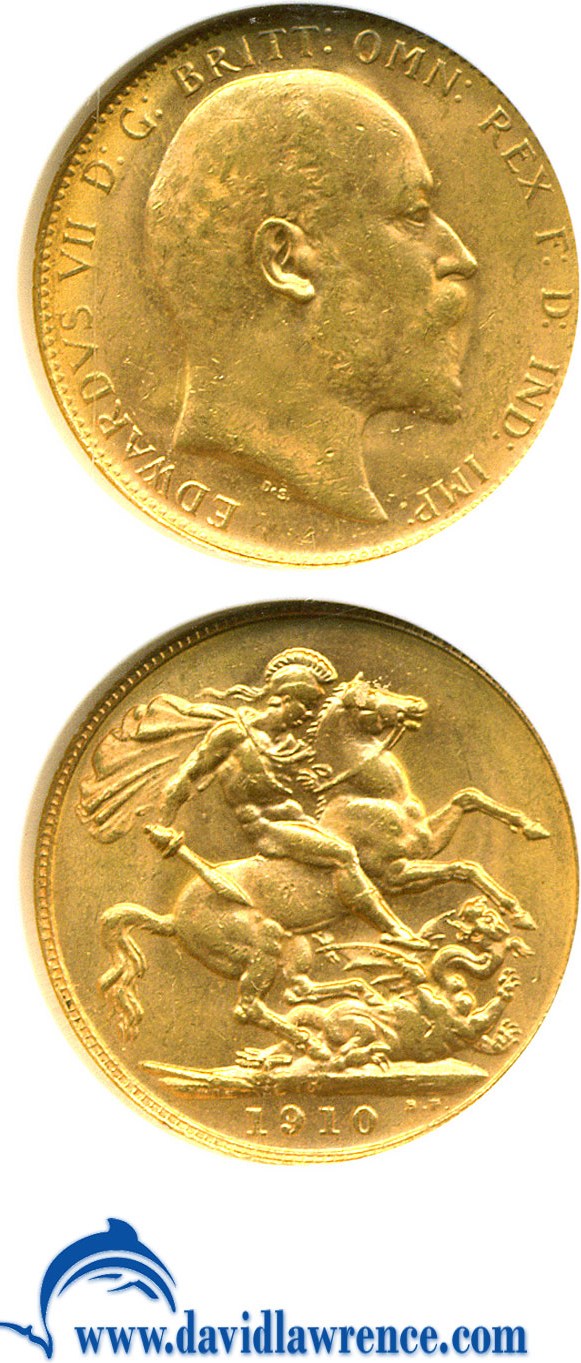 image for: Australia: 1910-P Sov (KM-15) NGC MS62 ex: Reserve Bank of Australia