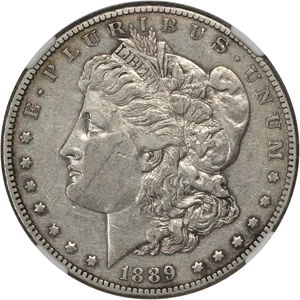 image for: 1889-CC $1 NGC XF40