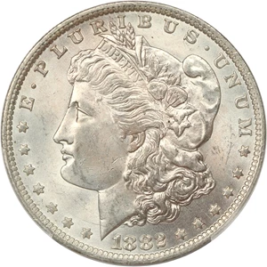 image for: 1882-O $1 PCGS MS62