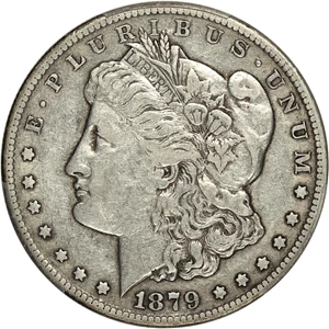 image for: 1879-CC $1 PCGS VF35 (Capped Die)