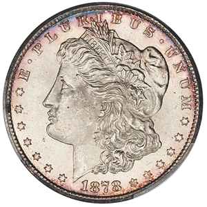 image for: 1878-CC $1 PCGS/CAC MS64