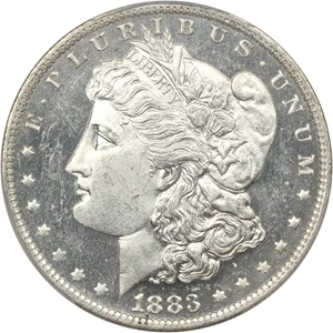image for: 1883-O $1 PCGS MS64 DMPL