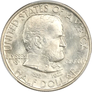 image for: 1922 Grant 50c PCGS MS66