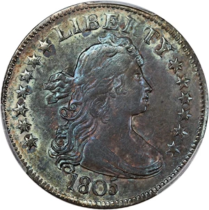 image for: 1805 25c PCGS/CAC MS62+