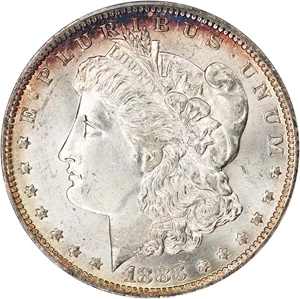 image for: 1883-O $1 PCGS MS66+
