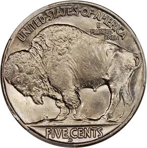 image for: 1913-D 5c PCGS MS67 (Type 2)