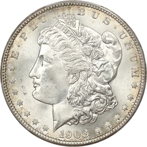 image for: 1903-O $1 PCGS MS65+