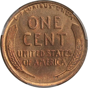 image for: 1920-D 1c PCGS MS65 RB