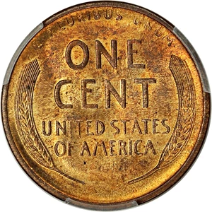 image for: 1909-S Lincoln 1c PCGS MS66 RB