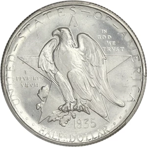 image for: 1935-D Texas 50c PCGS/CAC MS67