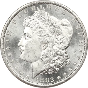 image for: 1882-CC $1 PCGS/CAC MS64 PL