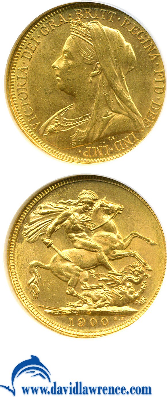 image for: Australia: 1900-S Sov (KM-13) NGC MS62 ex: Reserve Bank of Australia