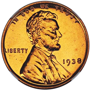 image for: 1938 1c NGC Proof 67 RD