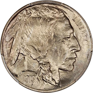 image for: 1913-D 5c PCGS MS67 (Type 2)