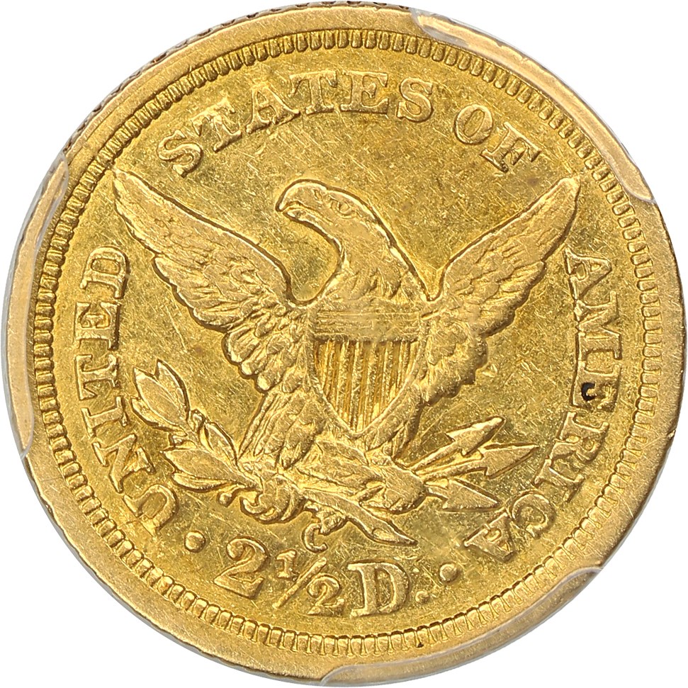 image for: 1841-C $2 1/2 PCGS XF40