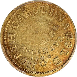 image for: C. Bechtler $5 PCGS AU55 (150 Grains, 20 Carat)