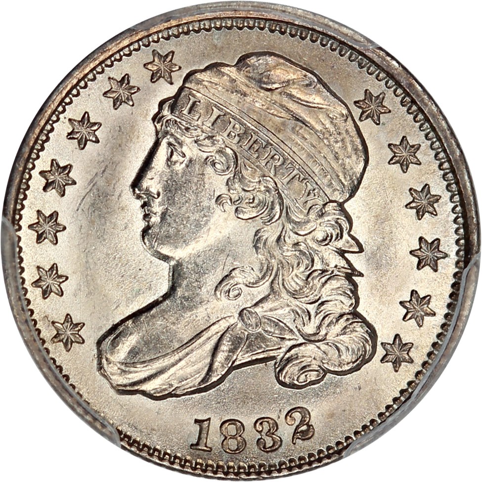 image for: 1832 10c PCGS/CAC MS63