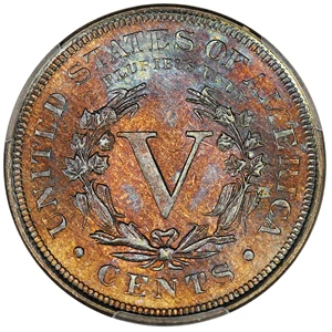 image for: 1900 5c PCGS MS67