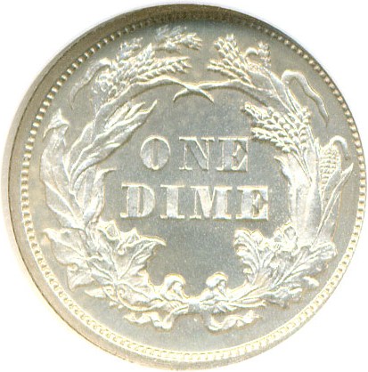 image for: 1873 10c Arrows NGC Proof 64 ex: Richmond