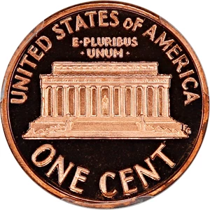 image for: 1990 No S 1c PCGS Proof 69 RD DCAM