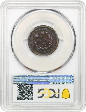 image for: 1857 1/2c PCGS/CAC Proof 65 RB