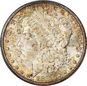 image for: 1883-CC $1 PCGS/CAC MS66+