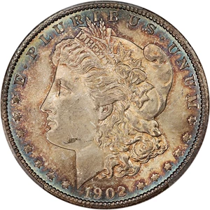 image for: 1902-S $1 PCGS/CAC MS65