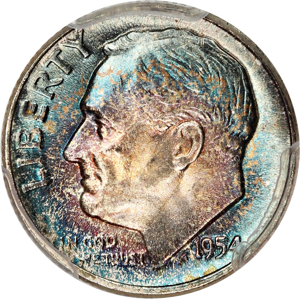 1954 Roosevelt Dime Coin Pricing Guide | The Greysheet