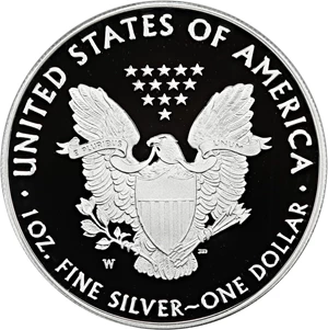 image for: 2020-W Silver Eagle $1 PCGS Proof 69 DCAM (v75 Privy End of WWII Anniversary)