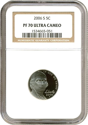 image for: 2006-S 5c NGC Proof 70 UCameo