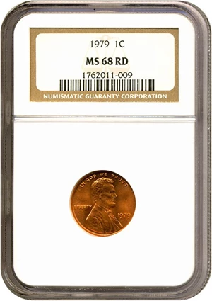 image for: 1979 1c NGC MS68 RD
