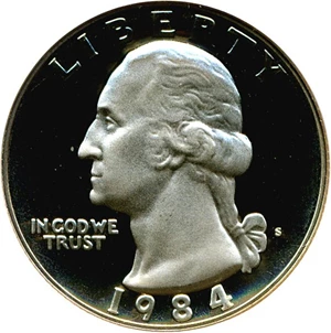 image for: 1984-S 25c NGC Proof 69 UCameo