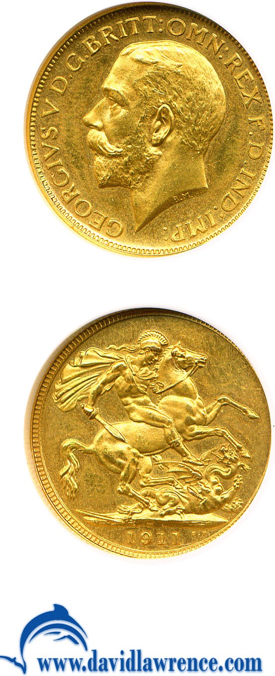 image for: Great Britain: 1911 Sov  NGC Proof 63