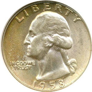 image for: 1958-D 25c NGC MS65