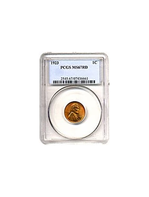 image for: 1923 1c PCGS MS67 RD